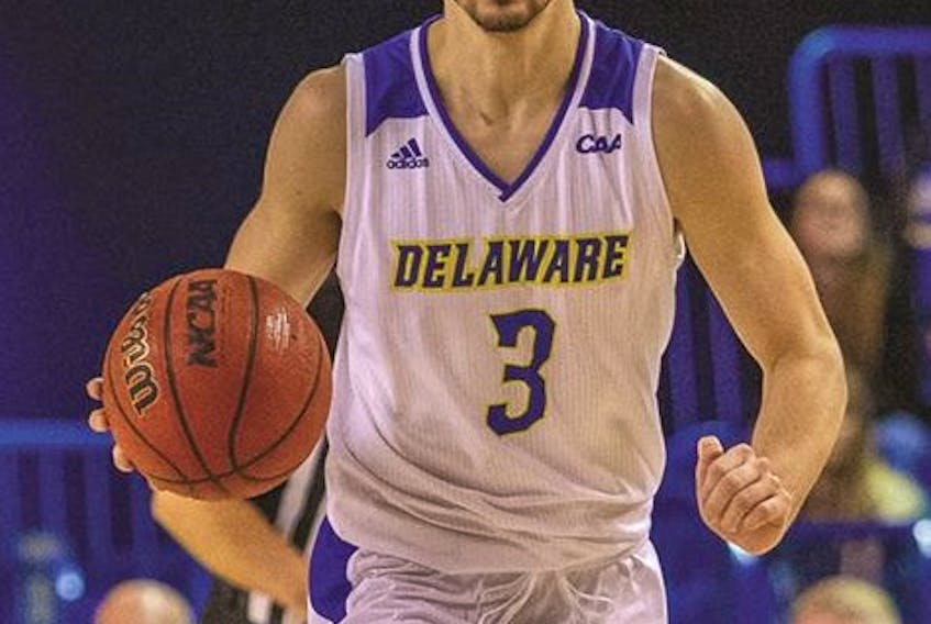 Nate Darling of the NCAA's University of Delaware was named a CAA first team all-star on Friday. (CONTRIBUTED)