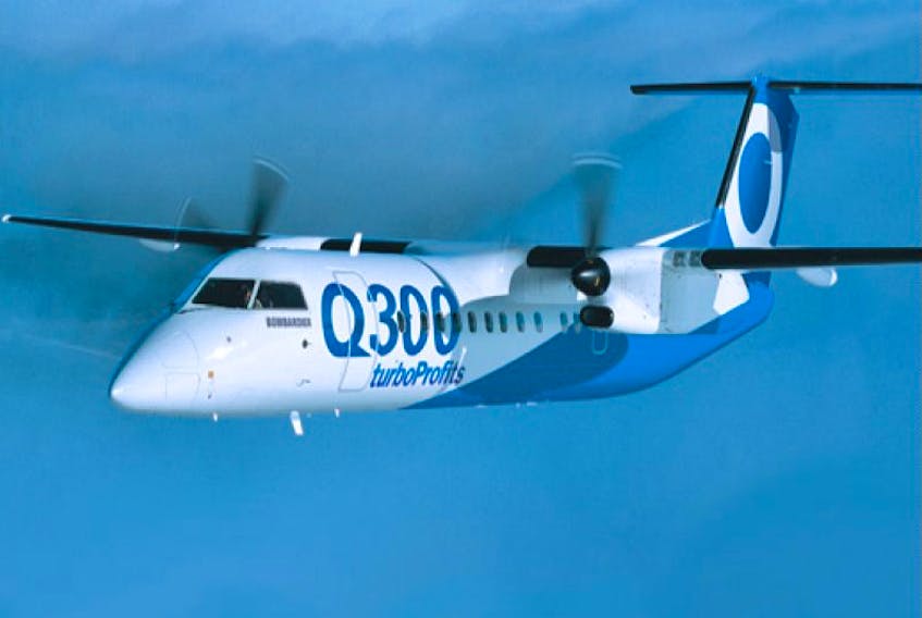 Dash Q300, Canadian aircraft similar to one now registered to Columbian police.