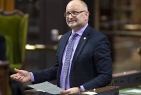 Justice Minister David Lametti speaks in the House of Commons, Nov. 19, 2020.