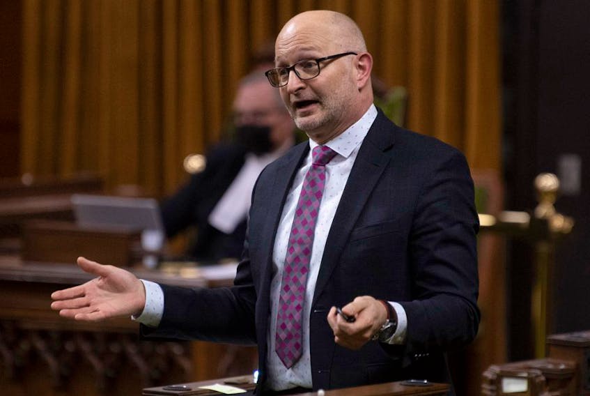 Minister of Justice and Attorney General of Canada David Lametti responds to a question during Question Period in the House of Commons Tuesday Dec. 8, 2020 in Ottawa. 