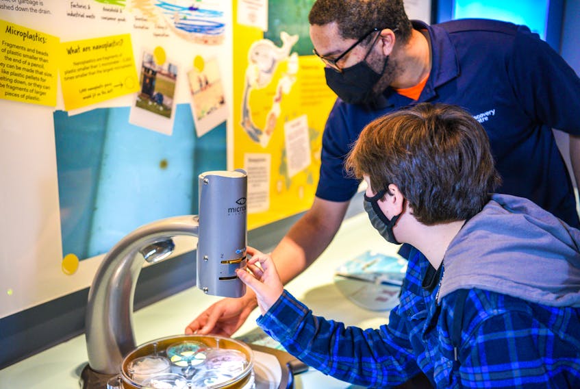 The Discovery Centre has joined forces with Divert NS to create a new permanent exhibit on ocean waste. - Photo Contributed.