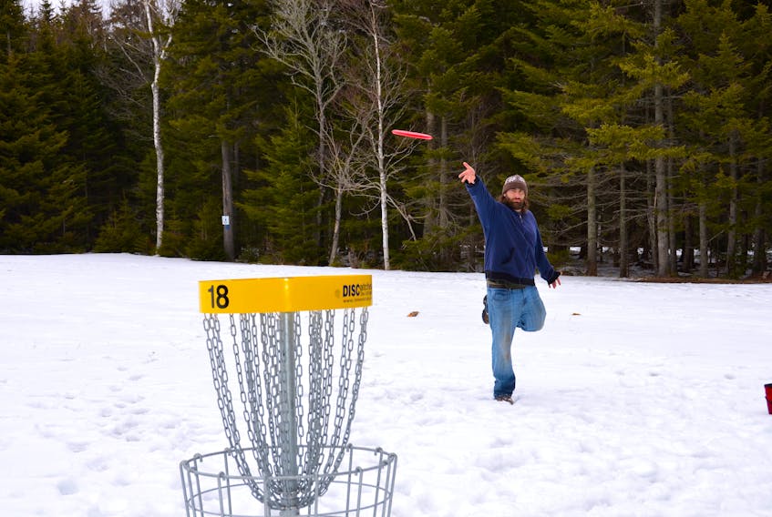 Disc golf has become a popular pastime for hundreds of Maritimers, many of whom choose Sackville's Beech Hill Park course as one of their top destinations. That is why the theft of two of the baskets from the local course, such as the ones seen here, has angered and baffled many of the sport's enthusiasts.