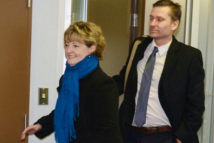 <span class="BodyText">FILE PHOTO: Millie King heads into a P.E.I. Human Rights Commission panel hearing in Charlottetown in January 2015. King filed a complaint alleging her daughter faced discrimination because of her mental illness. </span>