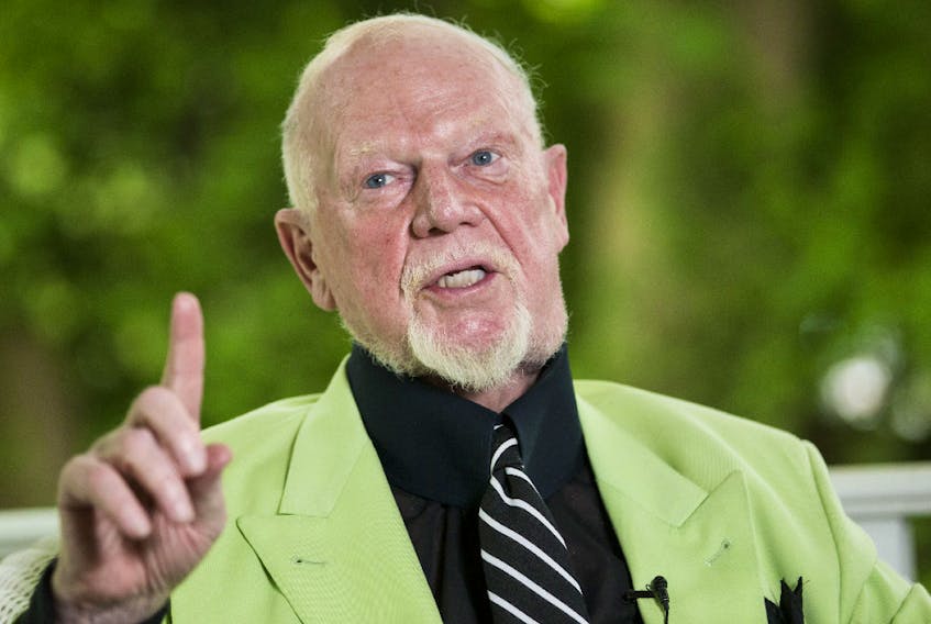 Don Cherry sits down with Joe Warmington for a summer coach's corner on Tuesday July 16, 2019. 