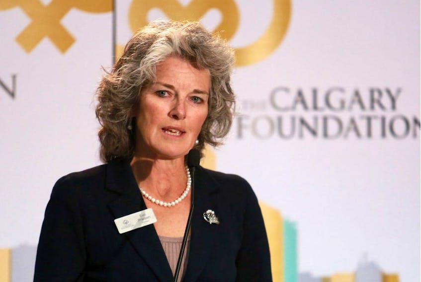 Eva Friesen , president and CEO of the Calgary Foundation.  