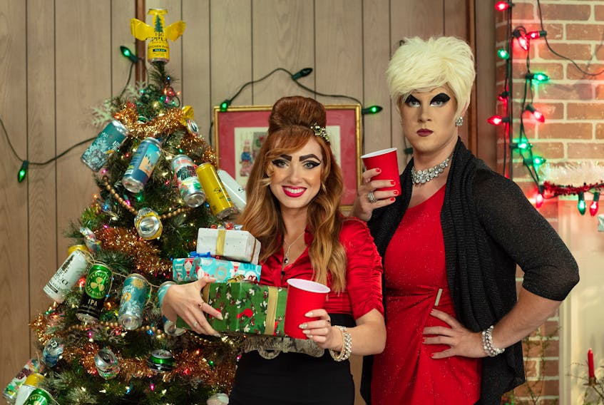 Comedy duo Tracy and Martina will be getting festive with their first Christmas special, airing Saturday on www.swearnet.com. CONTRIBUTED