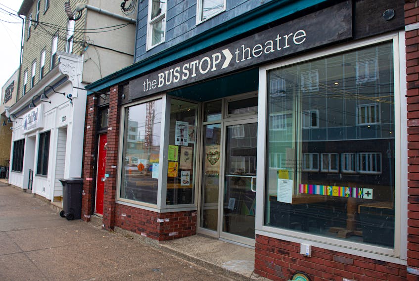 The Bus Stop Theatre in Halifax, along with about 13 other venues in Nova Scotia, will be dressed in red on Tuesday as part of a Canada-Wide Day of Visibility social media event to show support for live venues. 
Ryan Taplin - The Chronicle Herald