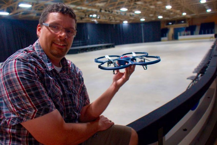 <p>Allen Whittaker expects the drone racing that will take place at the Western Nova Scotia Exhibition in Yarmouth Aug. 6 and 7 will be a popular event.</p>
