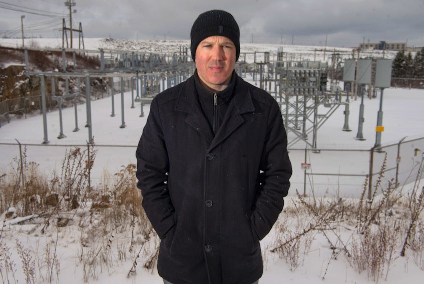Matt Drover, director of regional operations for Nova Scotia Power, poses for a photo at the Lakeside substation on Wednesday, Dec. 18, 2019.
Ryan Taplin - The Chronicle Herald