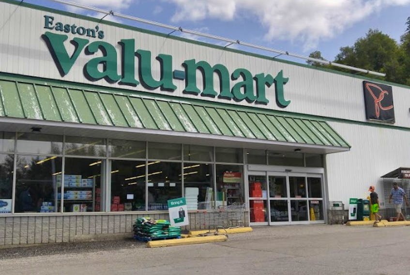 Easton Valu-Mart in Minden, Ontario is pictured in this screenshot. On Wednesday Morning, a man allegedly assaulted an employee after being asked to wear a mask in the store. 