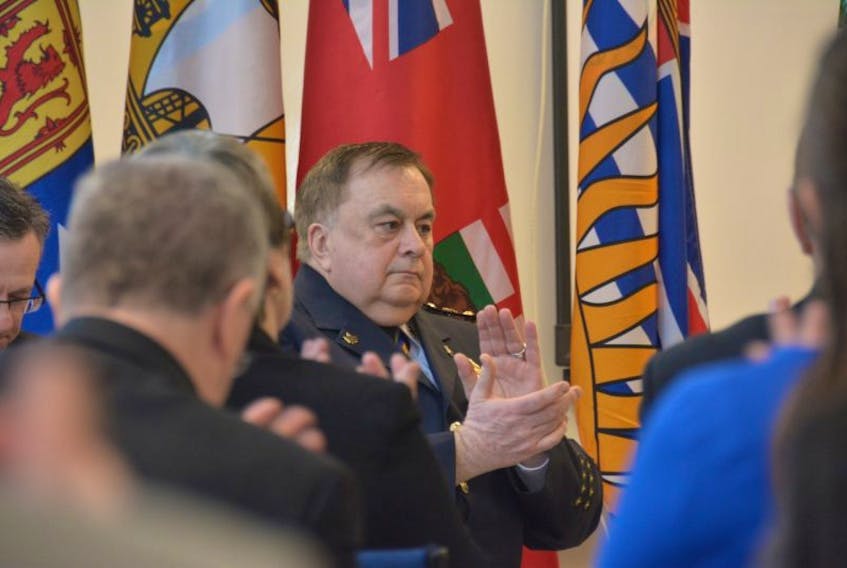 <p>Edgar MacLeod, executive director of the Atlantic Police Academy, fulfilled one of his long-term goals for the facility Wednesday, with the announcement of an expansion of the facility’s mandate and the creation of a new Canadian Centre of Public Safety Excellence. Colin MacLean/Journal Pioneer</p>