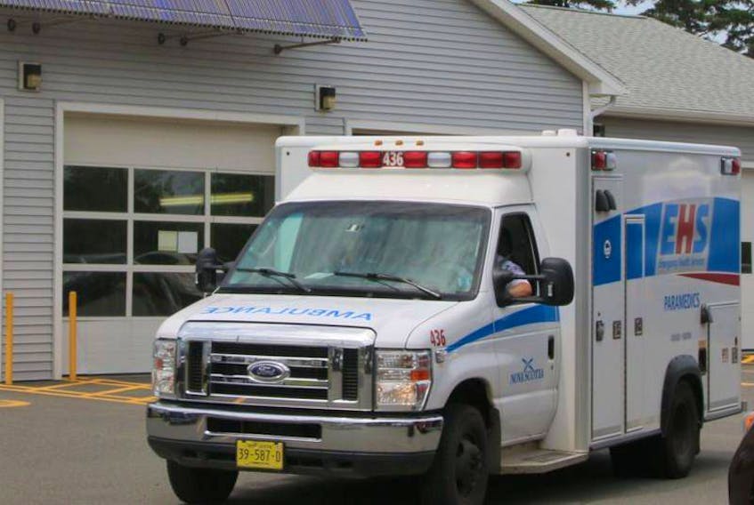 EHS officials said hospital offload delays, bad weather and pandemic-related restrictions can slow down ambulance response times.  - File