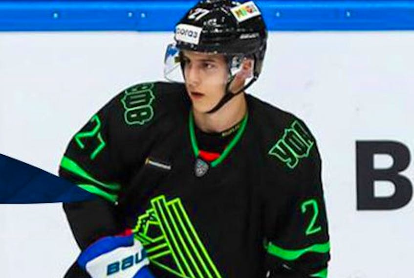 Rodion Amirov was selected 15th overall by the Maple Leafs in the NHL Draft.
