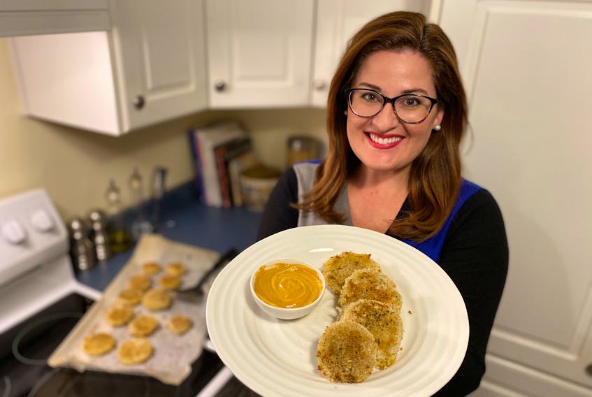 I’m bringing you on a foodie trip, all the way down to the Whistle Stop Café in the southern United States with fried (well, baked) green tomatoes. PAUL PICKETT PHOTO
