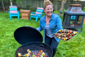 Weekend vibes! Kabobs on the grill is the perfect summer recipe. — Paul Pickett photo