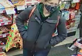 A woman in either her late 20s or early 30s is a suspect in a robbery investigation at the Prince Street Esso gas station in Sydney. The robbery happened shortly after 5 p.m. on Tuesday, Dec. 1.