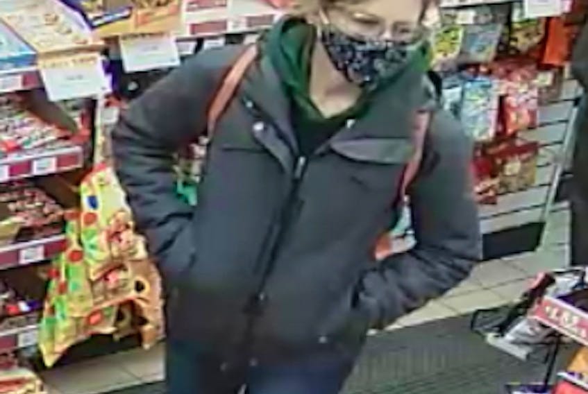 A woman in either her late 20s or early 30s is a suspect in a robbery investigation at the Prince Street Esso gas station in Sydney. The robbery happened shortly after 5 p.m. on Tuesday, Dec. 1.