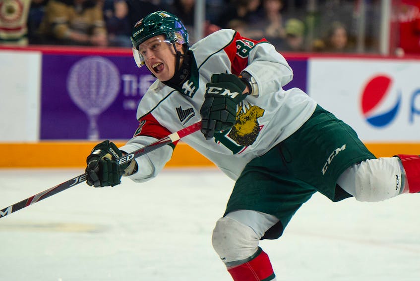 Halifax Mooseheads forward Senna Peeters remains ineligible to enter Canada from Europe because of COVID-19 restrictions. (RYAN TAPLIN/Chronicle Herald)
