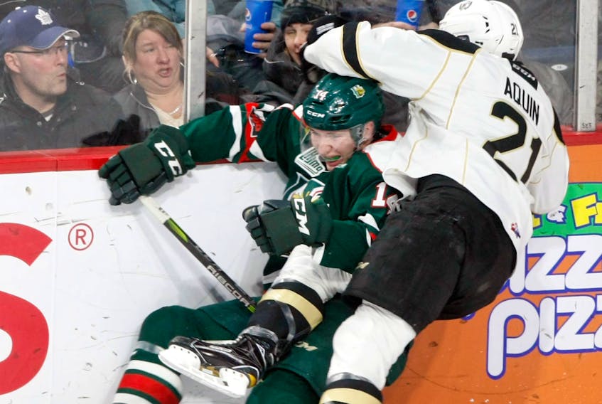 The Halifax Mooseheads hosted the Charlottetown Islanders Thursday in Quebec Major Junior Hockey League action. Photos by Eric Wynne, The Chronicle Herald.