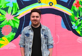 Daniel Rumbolt, interim director at Eastern Edge Gallery in downtown St. John's, says if it weren't for government-funded arts grants his art would have stagnated very quickly. — Andrew Waterman/The Telegram