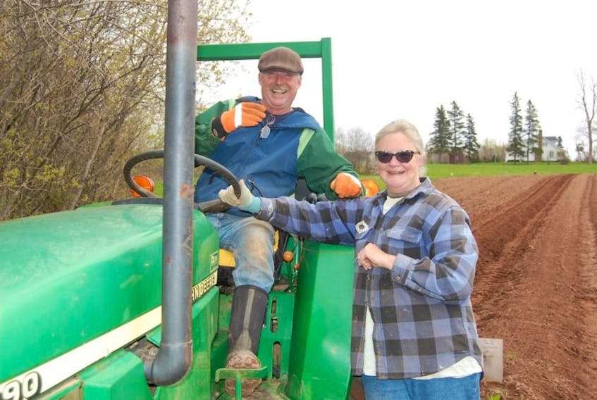John Quimby and his wife, Susan Frazier, didn’t know when they visited P.E.I. in search of a cottage 15 years ago that it would lead to a life of full time farming in Murray Harbour North.