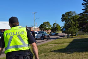 Summerside Police Services investigate a fatal collision between a vehicle and a pedestrian Thursday morning.