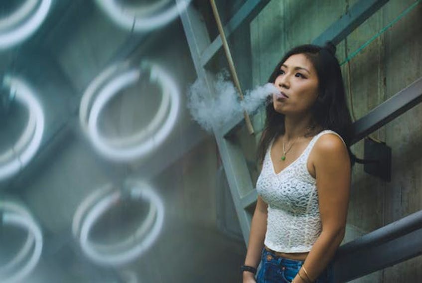 The evidence shows that vaping is creating a generation of nicotine-addicted youth, who start with e-cigarettes and move on to smoke tobacco products. (Unsplash/Andrew Haimerl), CC BY-SA