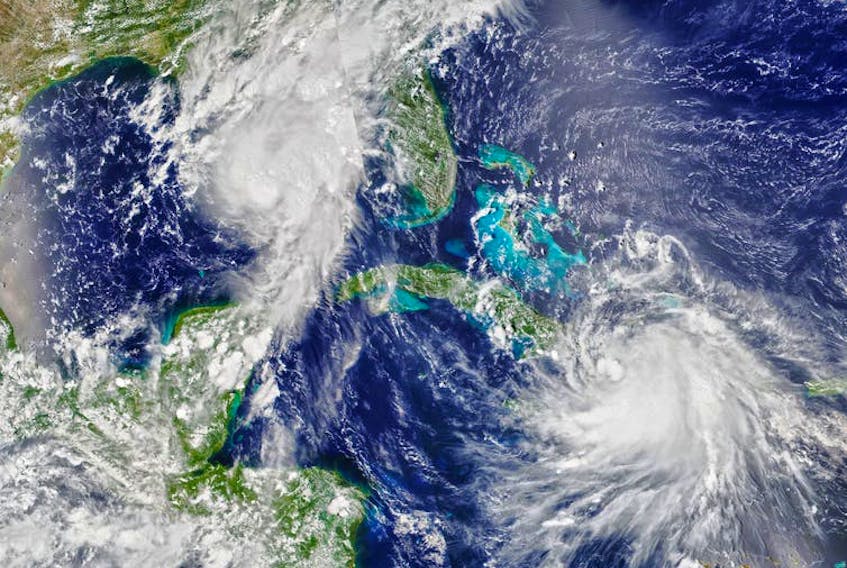 Hurricanes Marco and Laura swept through the Gulf of Mexico just two days apart in August 2020.