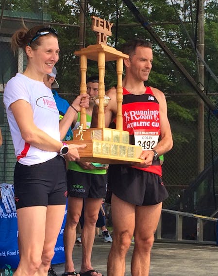 Anne Johnston and Colin Fewer are the 2019 Tely 10 champions.