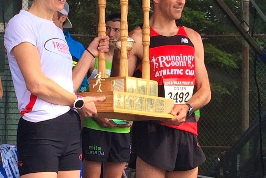 Anne Johnston and Colin Fewer are the 2019 Tely 10 champions.