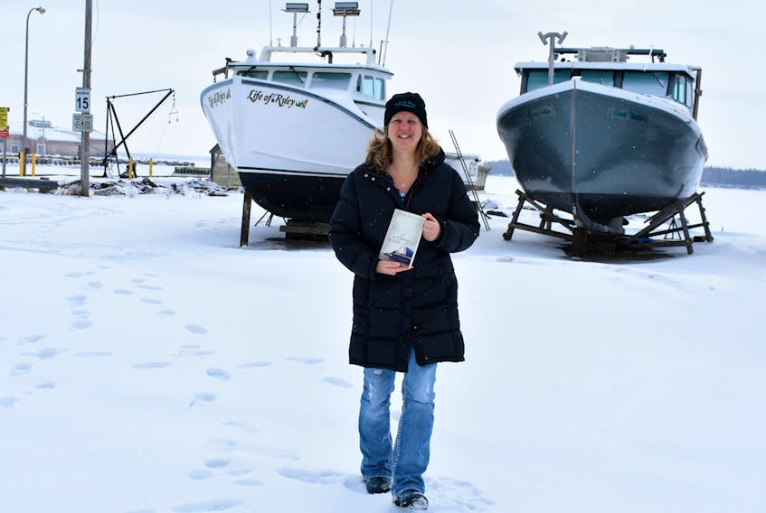 Susan Rodgers stands on the Summerside waterfront, which is the first filming location of the movie, “Still the Water.” This is the first film for author Susan Rodgers and it will be shot entirely on P.E.I. DESIREE ANSTEY/JOURNAL PIONEER