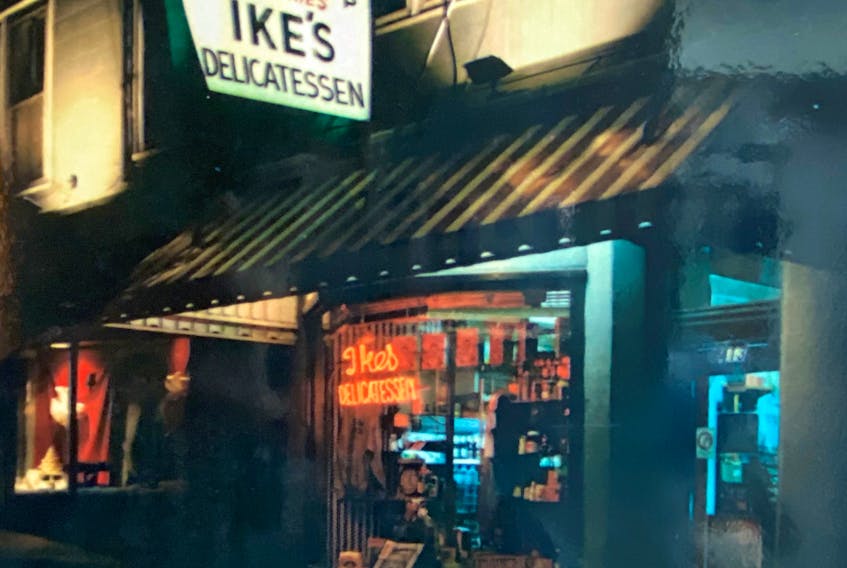 For decades, Ike's Delicatessen was a downtown Sydney icon, serving lunch crowds and opening until midnight for movie-goers catching the late show at the Vogue Theatre. This photo of the outside of Ike’s was taken by photographer Owen Fitzgerald in 1989, a few weeks before owners Ike and Faye David retired and closed the restaurant. CONTRIBUTED
