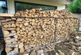 ['<p>These lines indicate just over two cord of properly-piled firewood.</p>']