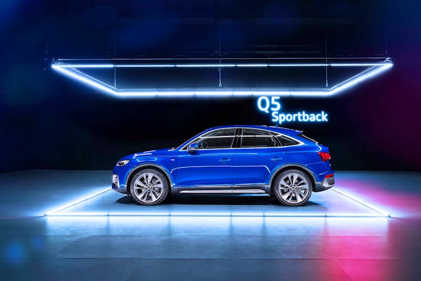 The Q5 Sportback will be available sometime during the first half of 2021. Audi / Handout