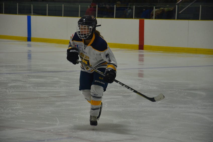Sophie Flynn scored the winning goal for the Mid-Isle Wildcats against Kings County in a P.E.I. Midget AAA Female Hockey League game Sunday.
