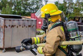 Brian Taylor photo
For Sarah Brown, a volunteer firefighter in Nova Scotia’s Annapolis Valley, helping her community is more than worth the many hours of training and fundraising that she puts in.
