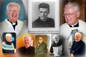Fr. Hughie MacDonald is being remembered by many people whose lives he touched. MacDonald died Dec. 31 at the age of 95.  CONTRIBUTED