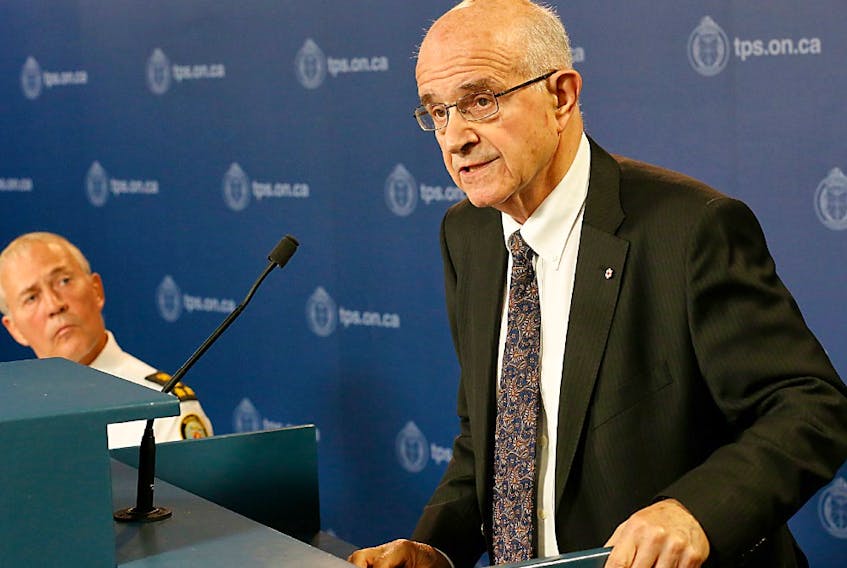 Former Supreme Court judge Frank Iacobucci wrote legal opinions for SNC-Lavalin that the Montreal company used in its legal battle with the federal prosecution service.