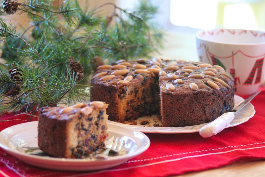 Birkinshaw’s Tea Room in Amherst makes and sells fruitcakes across Canada. Owner Adrian Bligh says he has been making traditional Christmas cakes and other fruit cakes like the Welsh Bara Brith since childhood. 