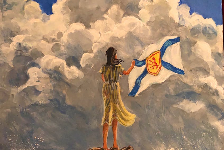 After one of Bob Brasset's paintings went viral following the Portapique shooting, he's shared several others that remind him of his home province of Nova Scotia.