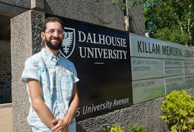 Mike Roy graduated from Dalhousie University in April, after earning a Master of Library Information Studies degree. Roy said the COVID 19 pandemic is holding him back from securing a position in the field of information management, archives and librarianship. HART KOEPKE PHOTO