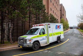 An EHS ambulance departs the Halifax Infirmary in Halifax on Monday June 3, 2019. File Image / Tim Krochak / The Chronicle Herald