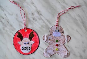Consider adding a 2020 “twist” by creating paper ornaments wearing masks. 