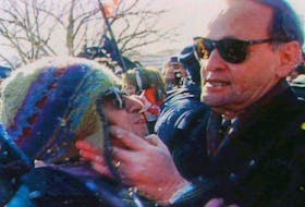 Jean Chretien – a definite character - gives a ‘Shawinigan handshake’. Columnist Emilie Chiasson reflects on the lack of characters today.