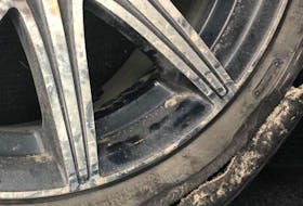 Frances woke up one morning in December to find her tire slashed and she reported it to police. She has no way of knowing who slashed her tire, however, is worried about possible escalating violence because there were also a new slew of abusive emails from her ex that morning. CONTRIBUTED 