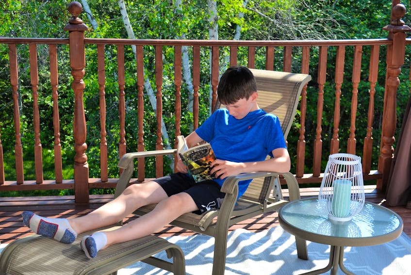 Help encourage your child to read this summer by creating a fun spot for them to read. 