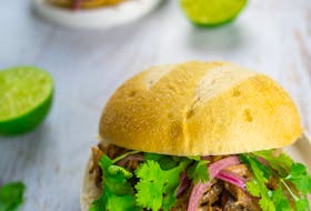 Tex-Mex is always a popular theme for football snacks. Ayngelina Brogan, who runs the Bacon is Magic blog, suggests making Mexican pulled pork (Cochinita Pibil) for Superbowl Sunday.
