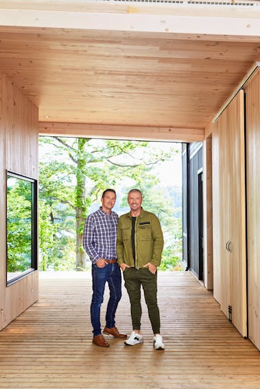 Colin McAllister and Justin Ryan have published a new book, Escapology, with a Nova Scotia connection. The book features cottages, cabins and other escapes, including one in Hants County on the Bay of Fundy. - Jeremy Kohm photo
