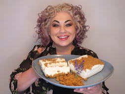 Chef Ilona Daniel shows off her frozen key lime pie recipe, which is a perfect dessert for a summertime event.