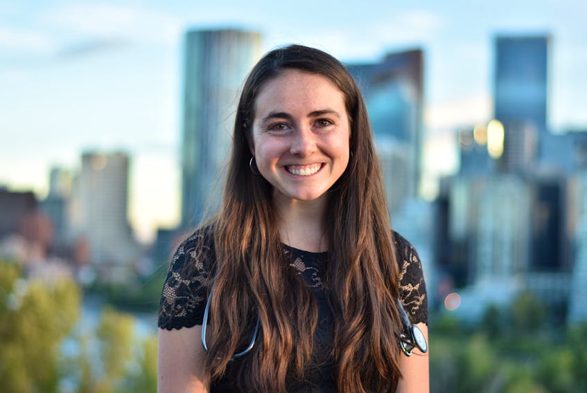 Jillian Forsey of Kippens, NL, is now studying medicine at the Universtiy of Calgary. Forsey used to run competitively, but now does it to help get away from the busyness of life and to reset.